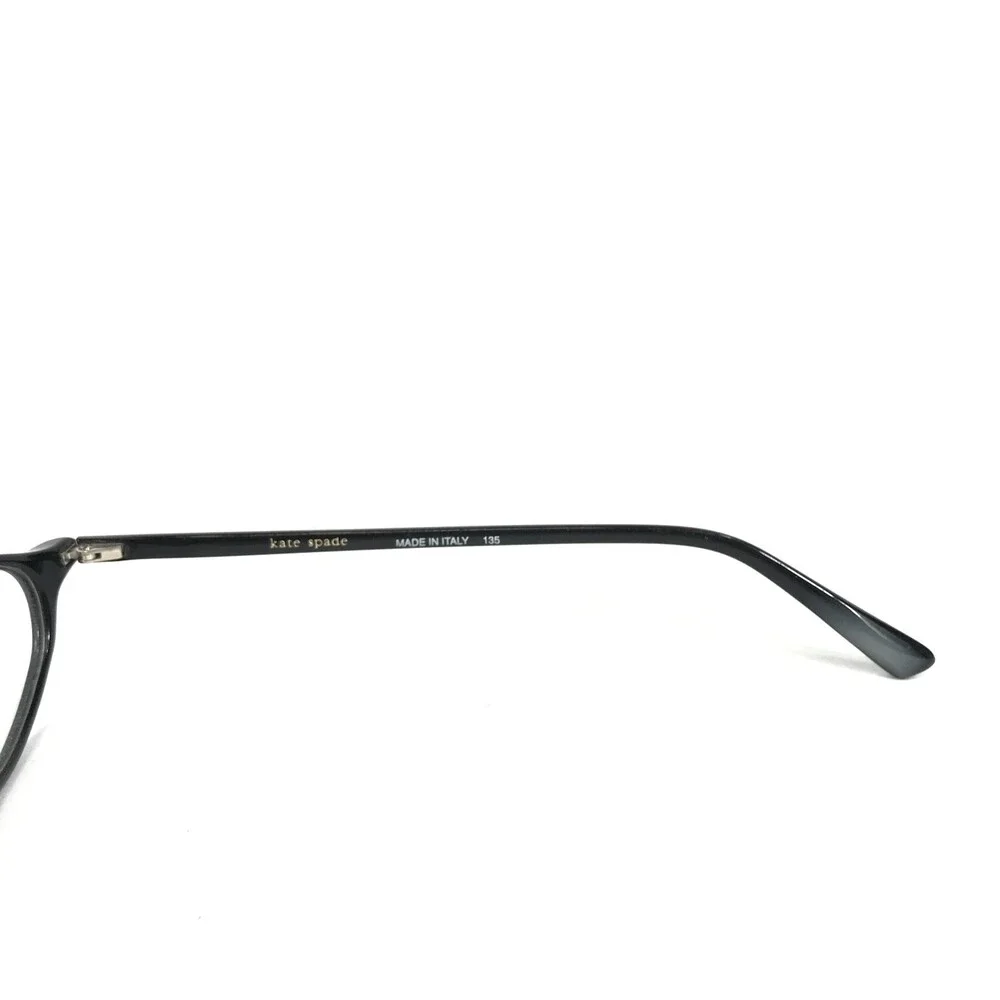 Kate Spade Eyeglasses Frames BENJAMEN 0FS3 Black Round Horn Rim 48-15-135